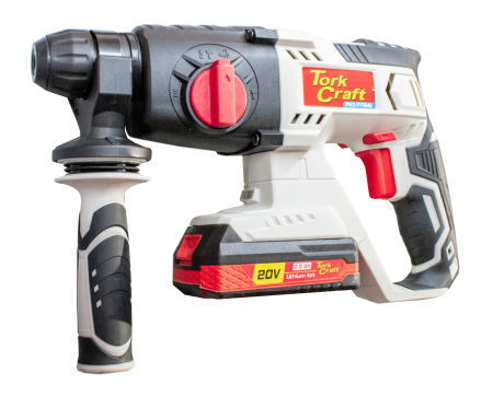 TC20190 - ROTARY HAMMER RH500 20V SDS PLUS 0-1500 RPM 500 BPM 4 FUNC 4